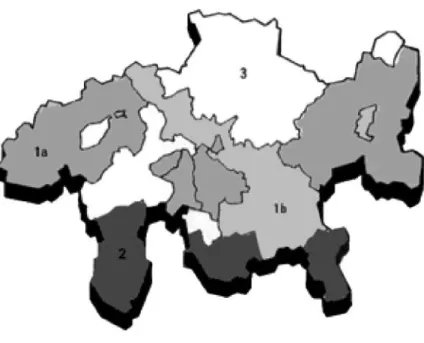 Figure 2. Languages in Grisons Source: Lia Rumantscha