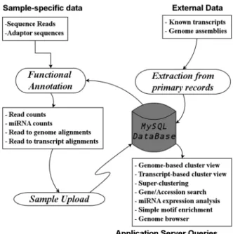Figure 1. CLIPZ Data ﬂow. Procedures are further described in the