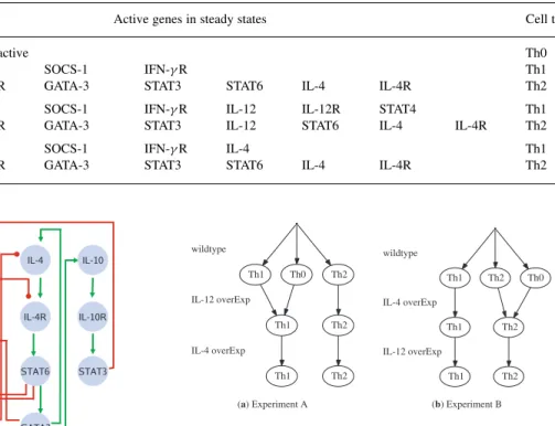 Table 2. Steady states of the Th Cell