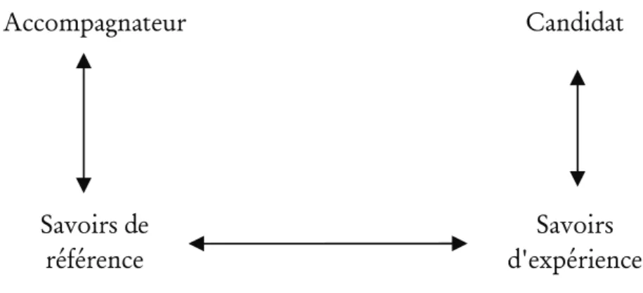 Figure 1 : Les distances dans l'accompagnement. 