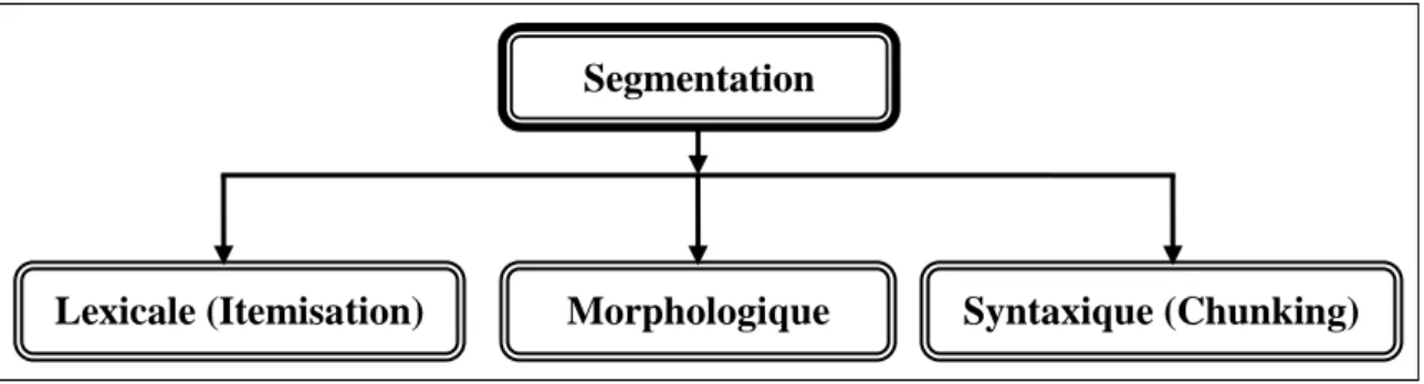 Figure 1.2: Les types de segmentation. 