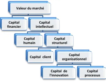 Figure 1-3: Classification du CI selon Edvinsson, Malone et Brünig [13], [14]
