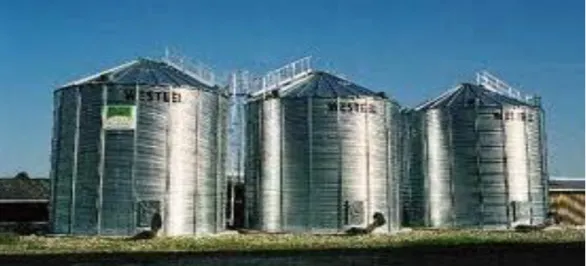 Fig I-3: Silo métallique[36] 