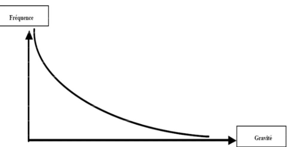 Figure 2.8 : Visualisation de la hiérarchisation des risques  5.3.  Le traitement des risques