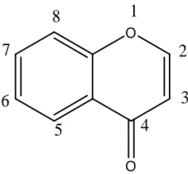 Fig 01 : Benzol γ–pyrone 