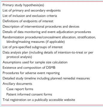 Table 6 Task force recommended endpoints for trials of coronary stents