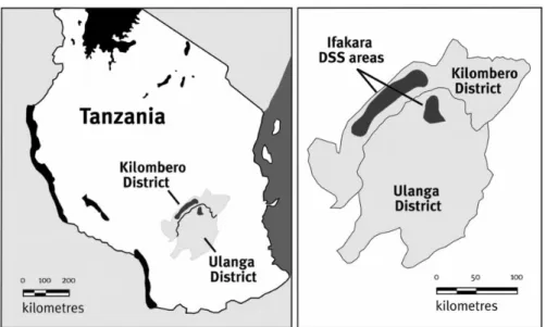 Figure 2 Major malaria control interventions in the Kilombero and Ulanga districts between 1997 and 2009