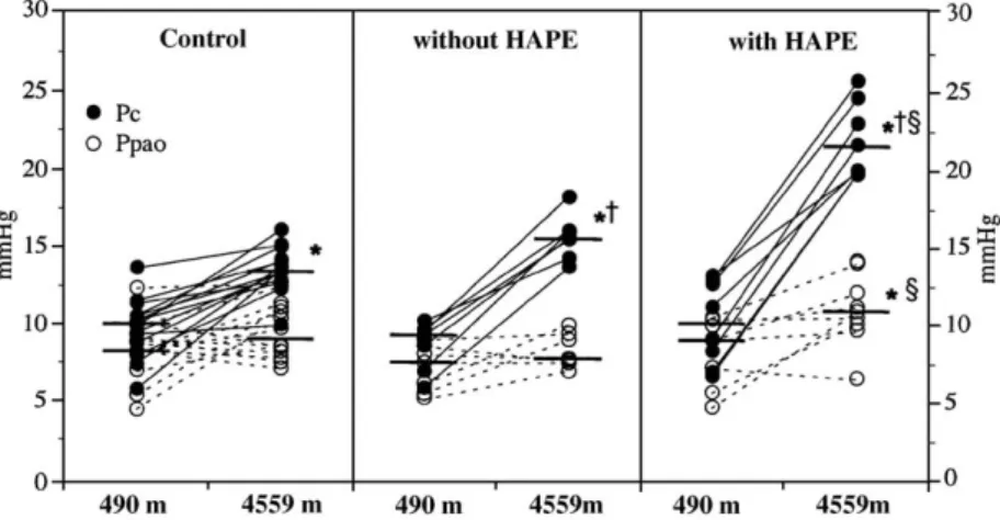 Fig. 4. Relationship between systolic pulmonary artery pressure and BAL red blood cell count and albumin concentration