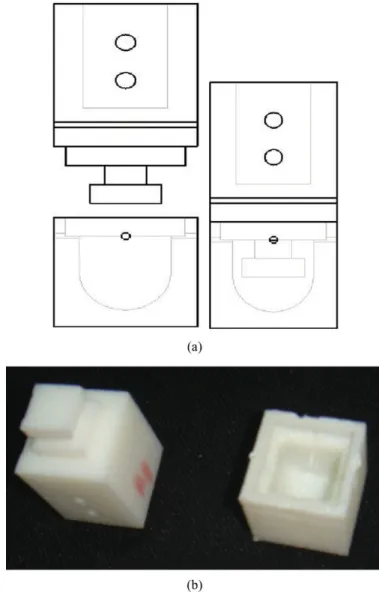 Fig. 2. (Colour online) Mold design.