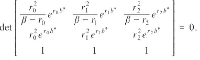 Illustration 5.1. We continue the numerical examples of Section 4. To obtain the optimal dividend barrier b * , it suffices to set w(0) = m/ d = 250