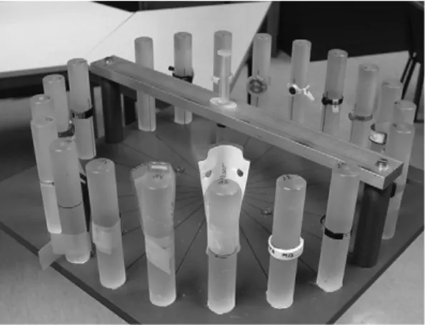 Figure 1. Photograph of the experimental set-up to simulate NM workplace conditions.