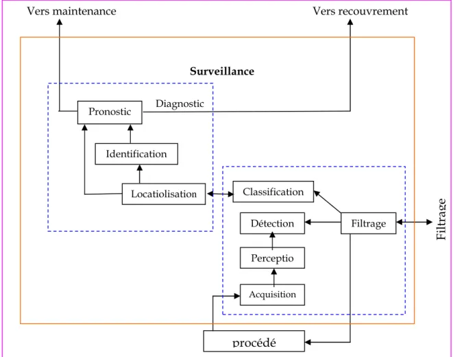 Figure 1.6.  Domaine de la surveillance. 