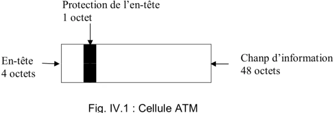 Fig. IV.1 : Cellule ATM 