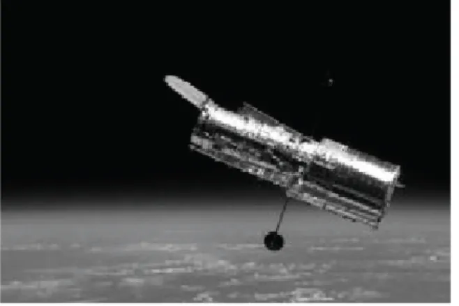 fig II-4 Téléscope Hubble lancé en avril 1990 [5]