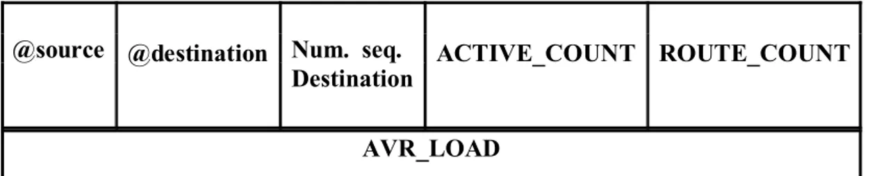 Figure 22 : format d’un message RREP.