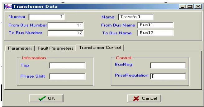 FIGURE 3.13  La boite de dialogue de Transformer : Parameters 