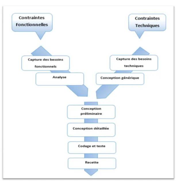 Figure 7 : Le processus de développement en Y.