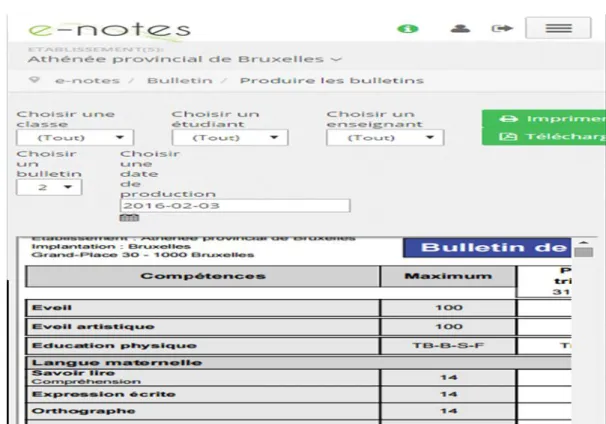 Figure 1. 3. E-notes Application 