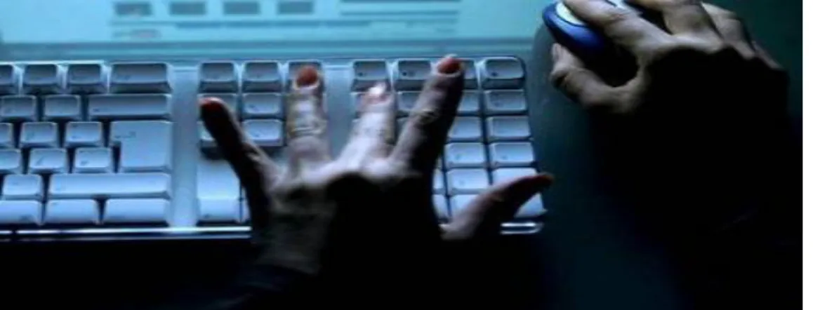 Figure I.11: La dynamique de la frappe (au clavier) : 