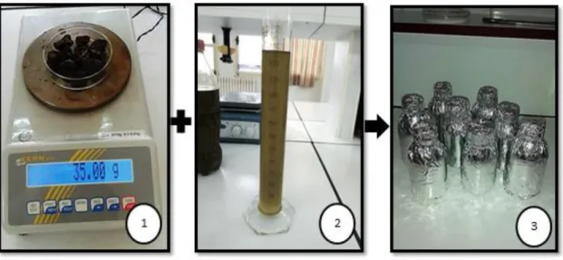 Figure 9 : Etapes de la macération (Chebtoul et Chebtoul , 2019) 