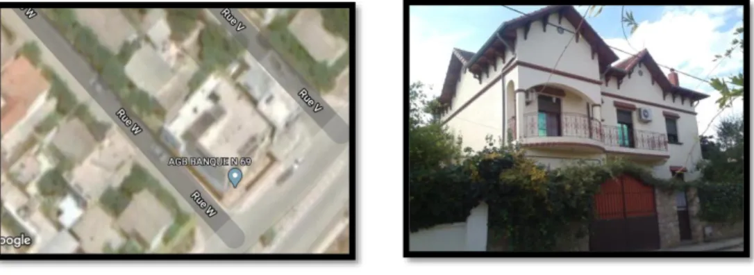 Figure 51 : maison transformation radicale     figure 52 : maison  transformation  R                                                                         La source Google earth                                     La source Appareil photo 