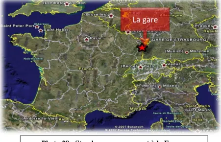 Figure 6 : Plan de situation de la gare