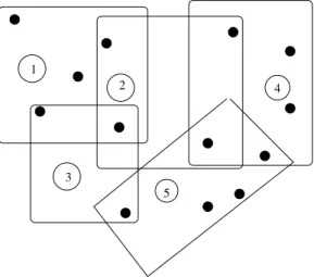 Fig. 2.7: Emplacements possible pour les antennes-relais