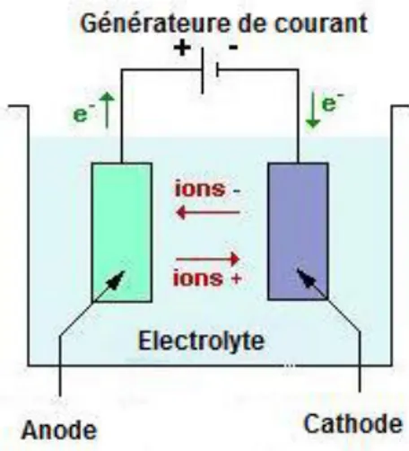 Figure I.2 : Composition d’un dépôt électrolytique [6] 
