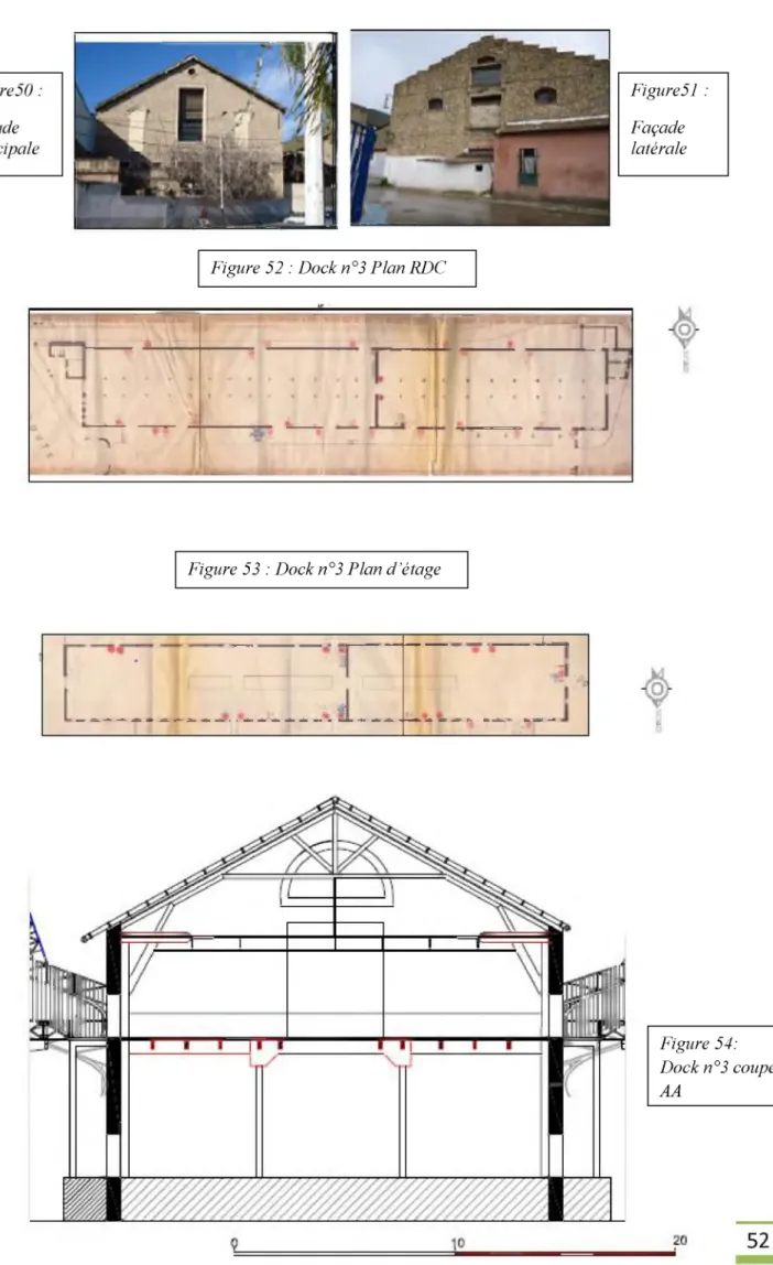 Figure 52 : Dock n°3 Plan RDC