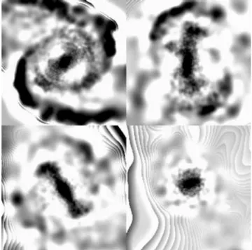 Fig. 4 represents the different phases of the evolution of a galaxy transforming into a dE