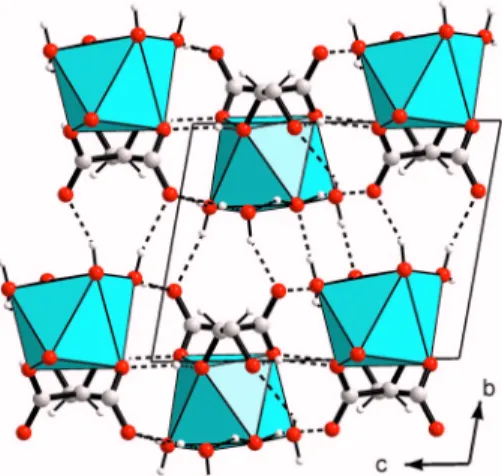 Figure 6. 共 Color online 兲 Lanthanum tungstate crystal structure drawing.