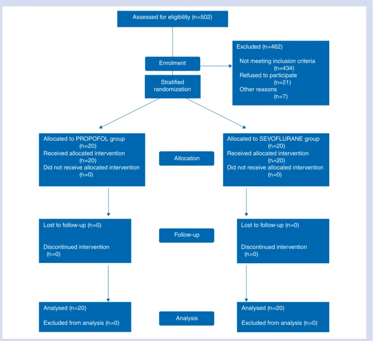 Fig 1 Enrolment and randomization of subjects recruited to the study.
