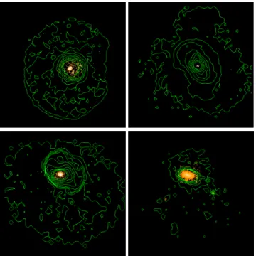 Figure 10. H I spectra of the GLSB sample. Open circles (green on the web): data from Pickering et al