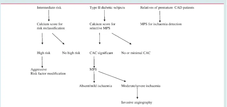 Table 2 Applications of CCT and myocardial perfusion scintigraphy in asymptomatic subjects without previous cardiovascular events