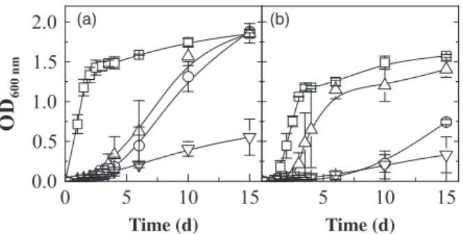 Fig. 5. Effect of the addition of the iron chelator DIBI and Fe on the growth of Candida albicans in Fe-extracted chemically defined medium (0.02mM residual Fe)