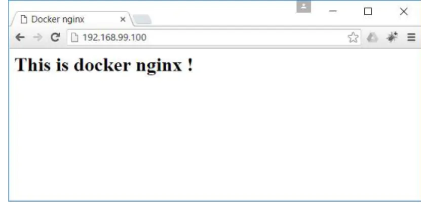 Figure 8 : Commande docker ps 