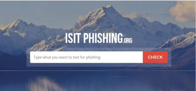 Figure 5 : Is It Phishing 