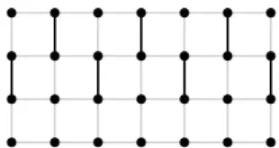 Fig. 4. Matching M in G 7 , 4 for Lemma 12.