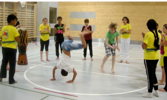 Figure 10 : Roda de capoeira (Gysel 2013)