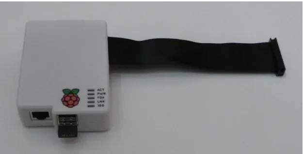Figure 1 : Le Raspberry Pi assemblé 
