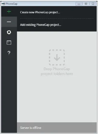 Figure 9 : Adobe PhoneGap Desktop App 