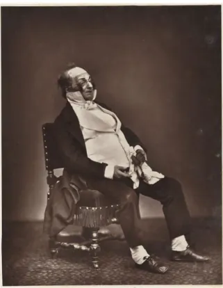Abbildung 2: Henry Monnier, als Monsieur Prudhomme verkleidet 16