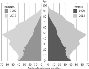 Figure 1 : Structure par âge de la population