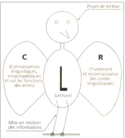 Figure   3   :   «   Oiseau   de   lecture   »   (Ouzoulias,   2000,   p.21)   