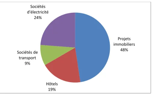 Figure 16. Prêts dépassant 500'000 francs accordés entre 1905 et juillet 1914 par la BCV