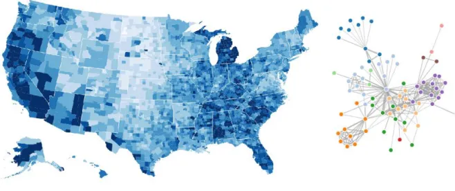 Figure 20 Exemples de visualisation avec D3.js 4