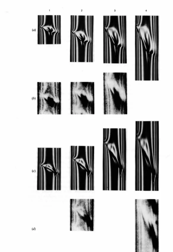 Fig.  11. Variation of the contrast  of the dislocation with orientation for two values of the depth