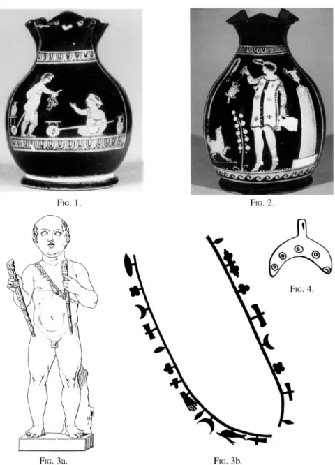 Fig. 1. - Chous  attique,  vers  420/410  av. J.-C.  Londres,  British  Museum,  E 536