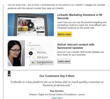 Figure  9:  Construction  of Brand  Identity  within  LinkedIn,  (Source: 
