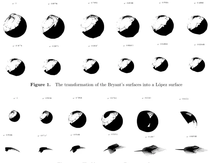 Figure 2. The blow-up into an Enneper surface 3 Setting for a proof of theorem 1.5 in local conformal charts: